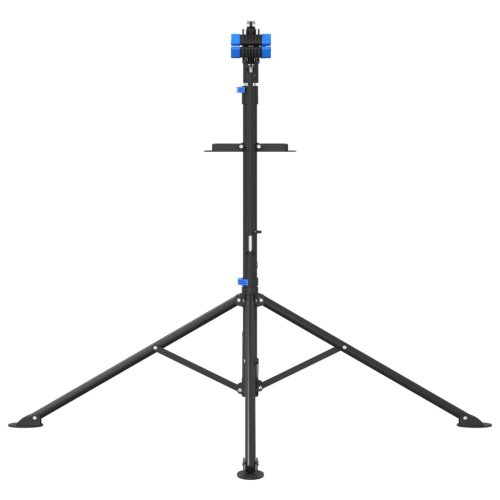  kék acél összecsukható kerékpárjavító állvány 108-188 cm