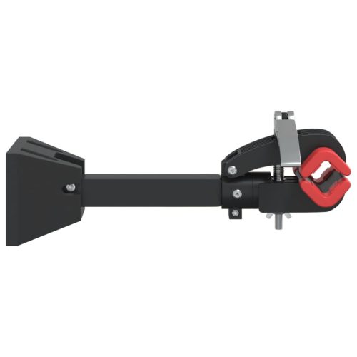  piros és fekete acél fali kerékpárjavító állvány összecsukható