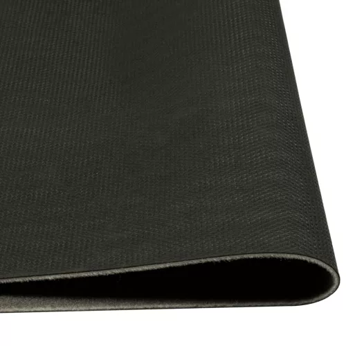  fekete reggeli mintás mosható bársony konyhaszőnyeg 60x180 cm