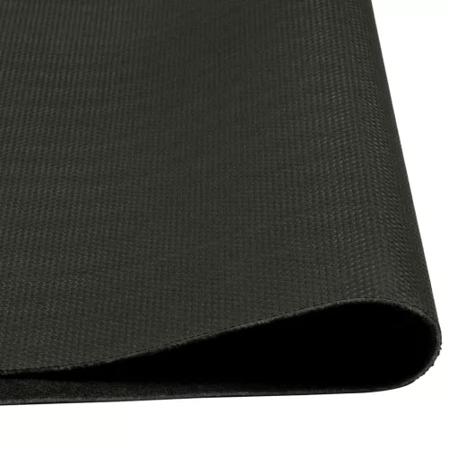  fekete mosható csészemintás bársony konyhaszőnyeg 60x300 cm