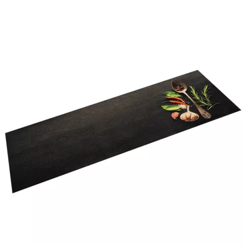  mosható fűszermintás bársony konyhaszőnyeg 45 x 150 cm