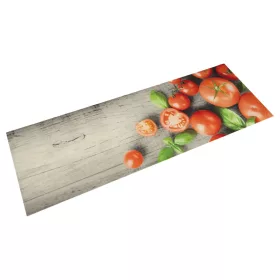    mosható paradicsommintás bársony konyhaszőnyeg 45 x 150 cm