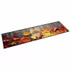  mosható őszi mintás bársony konyhaszőnyeg 60 x 300 cm
