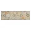  mosható hatszögletű pasztell bársony konyhaszőnyeg 45x150 cm