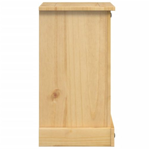  Corona tömör fenyőfa éjjeliszekrény 45x35x64 cm