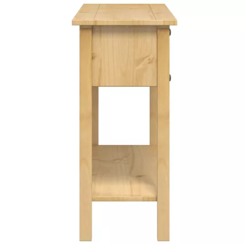  Corona tömör fenyőfa konzolasztal 114 x 34,5 x 73 cm
