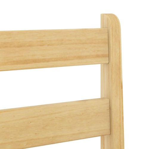  2 db tömör fenyőfa bárszék