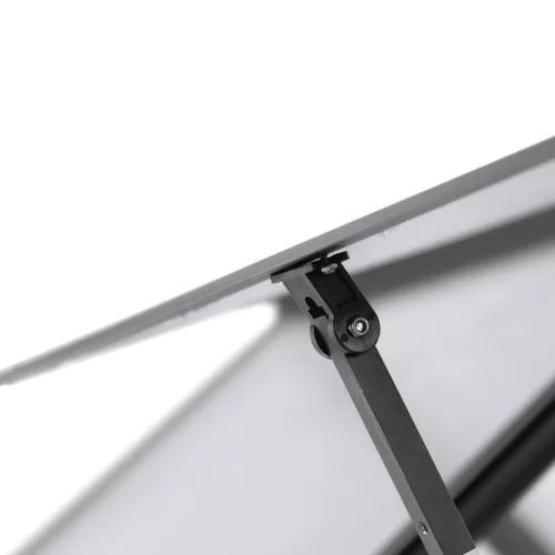  antracitszürke alumínium melegház alapvázzal 169 x 58 x 195 cm