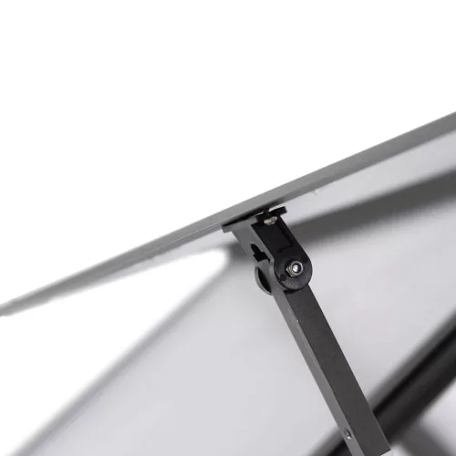  antracitszürke alumínium melegház alapvázzal 169 x 58 x 202 cm