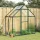  zöld alumínium melegház alapvázzal 169 x 114 x 195 cm