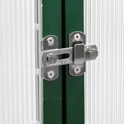  zöld alumínium melegház alapvázzal 169 x 169 x 195 cm