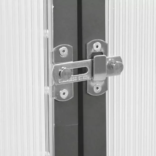  antracitszürke alumínium melegház alapvázzal 224 x 169 x 195 cm