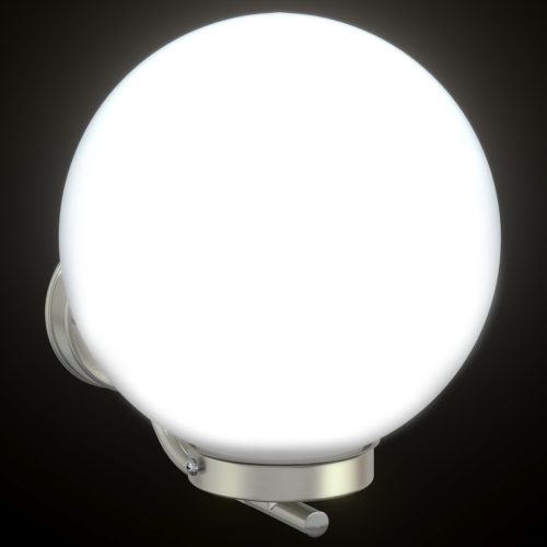  Kültéri Fali Lámpák 2 db Ezüst Rozsdamentes Acél IP44