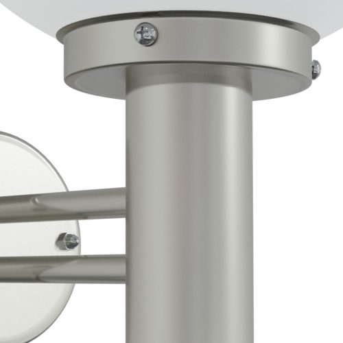  Kültéri Fali Lámpa Ezüst Rozsdamentes Acél IP44