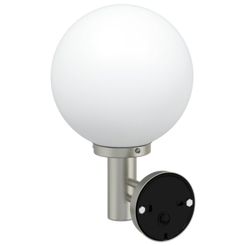  Kültéri Fali Lámpák 2 db Ezüst Rozsdamentes Acél IP44