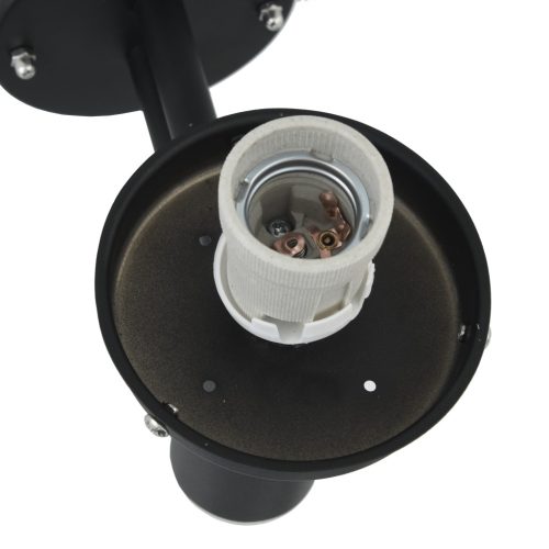  Kültéri Fali Lámpa Fekete Rozsdamentes Acél IP44