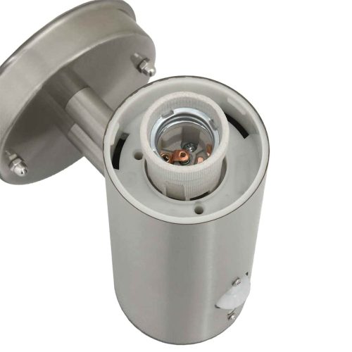  Kültéri Fali Lámpa Ezüst 15 x 7,5 x 33 cm