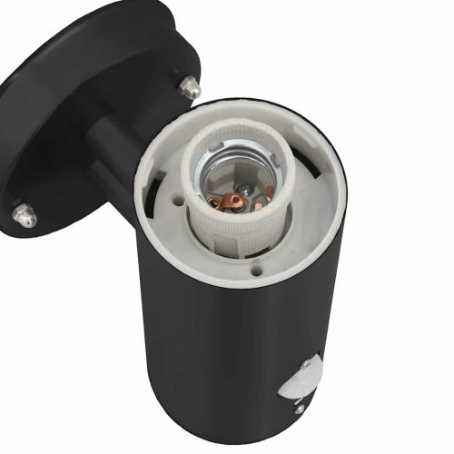  Kültéri Fali Lámpa Fekete 15 x 7,5 x 33 cm