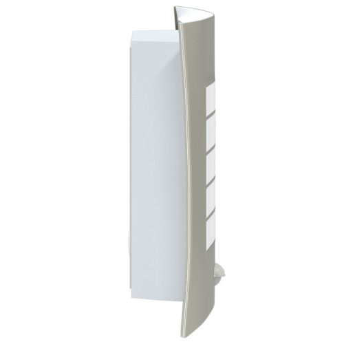  Külső falilámpa érzékelővel 2 db Ezüst Rozsdamentes acél IP44