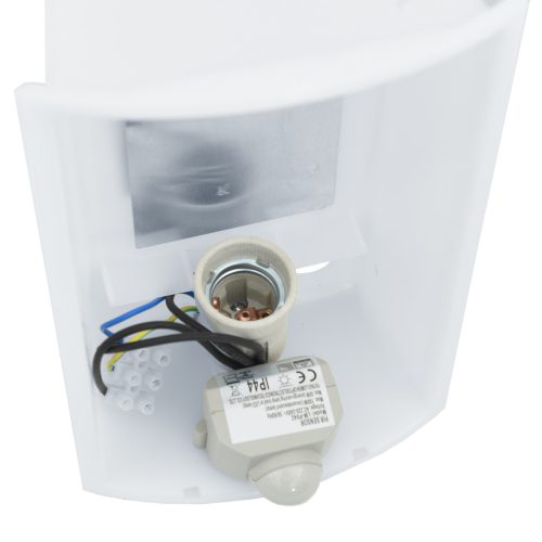  Külső falilámpa érzékelővel 2 db Ezüst Rozsdamentes acél IP44