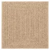  ZIZUR juta hatású beltéri és kültéri szőnyeg 200x200 cm