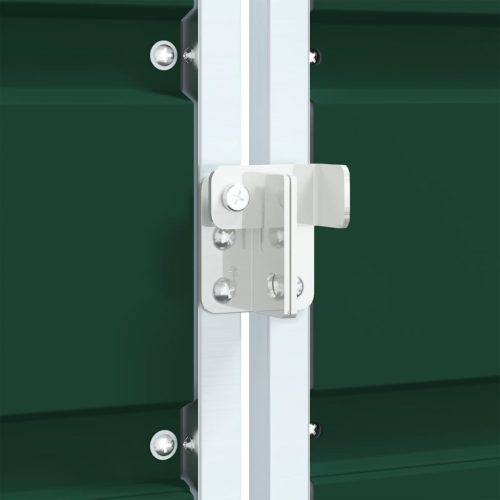  zöld acél kerekes tároló dupla tárolókhoz 138 x 79 x 117 cm