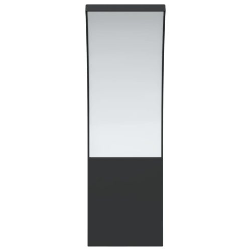  2 db fekete fröccsöntött alumínium kültéri fali LED lámpa