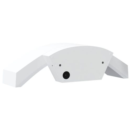  2 db fehér fröccsöntött alumínium kültéri fali LED lámpa