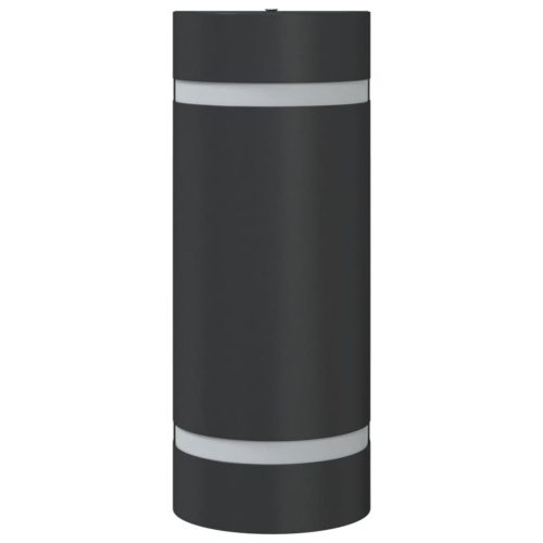  fekete öntött alumínium kültéri falilámpa