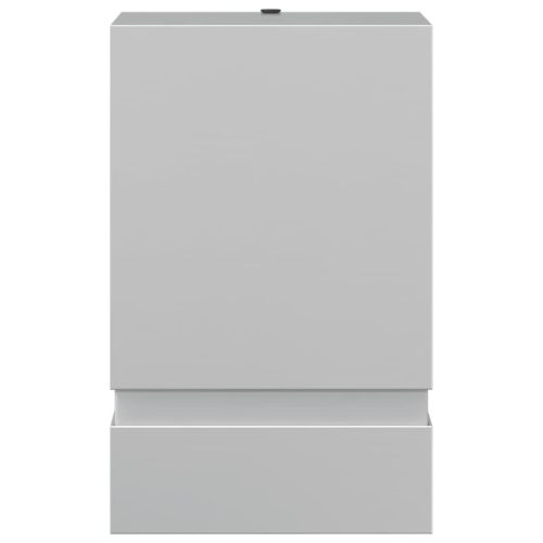  ezüstszínű rozsdamentes acél kültéri falilámpa