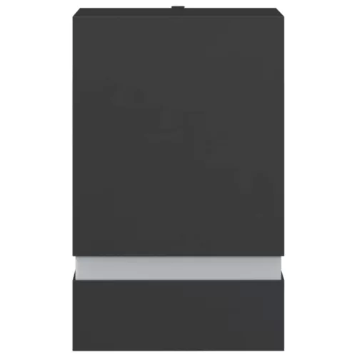  fekete rozsdamentes acél kültéri fali lámpa