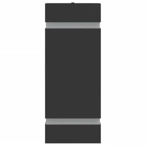  fekete rozsdamentes acél kültéri fali lámpa