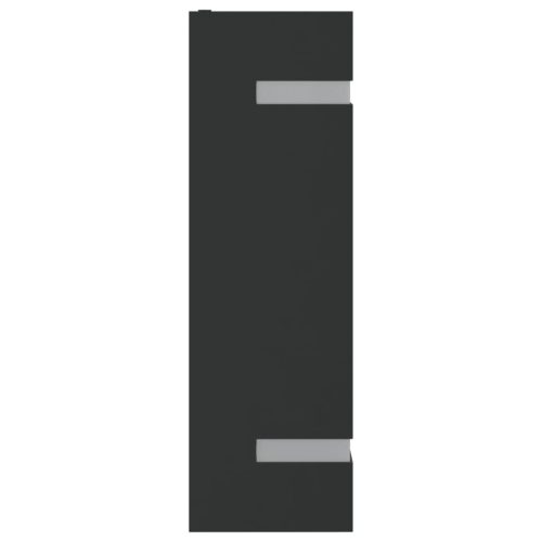  fekete rozsdamentes acél kültéri fali lámpa