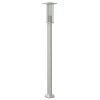  ezüstszínű rozsdamentes acél kültéri állólámpa 100 cm