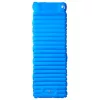  1 személyes kék önfelfújó kempingmatrac párnával
