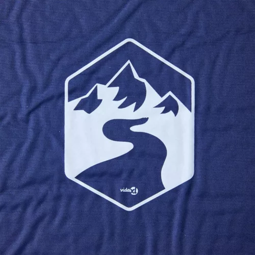  1 személyes tengerészkék önfelfújó kempingmatrac párnával