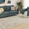  többszínű bel/kültéri csúszásgátló rövidszálú szőnyeg 190x300cm