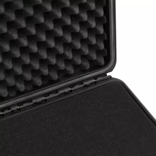  fekete PP hordozható repülős tok 55 x 41,5 x 29 cm