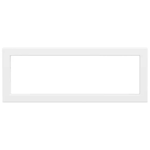  2 db fehér négyszögletes acél polctartó mosdóhoz