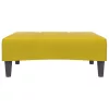  sárga bársony lábzsámoly 77x55x31 cm