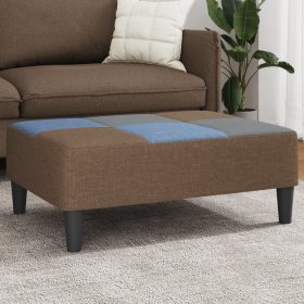  foltvarrott szövet lábzsámoly 77x55x31 cm