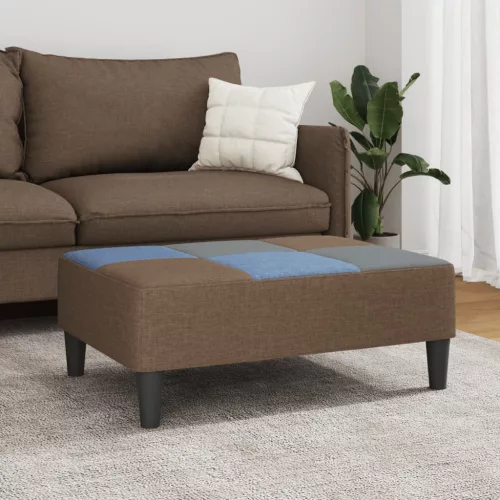  foltvarrott szövet lábzsámoly 77x55x31 cm