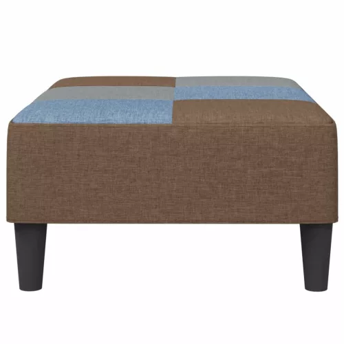  foltvarrott szövet lábzsámoly 77x55x31 cm