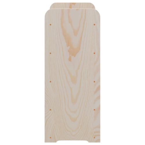  tömör fenyőfa bortartó állvány 67,5 x 25 x 60 cm