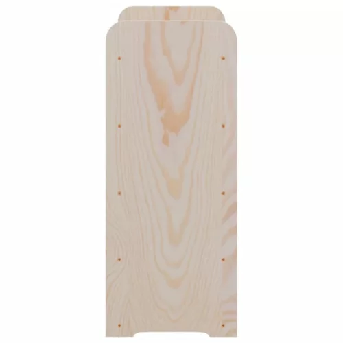  tömör fenyőfa bortartó állvány tetővel 67,5 x 25 x 60 cm