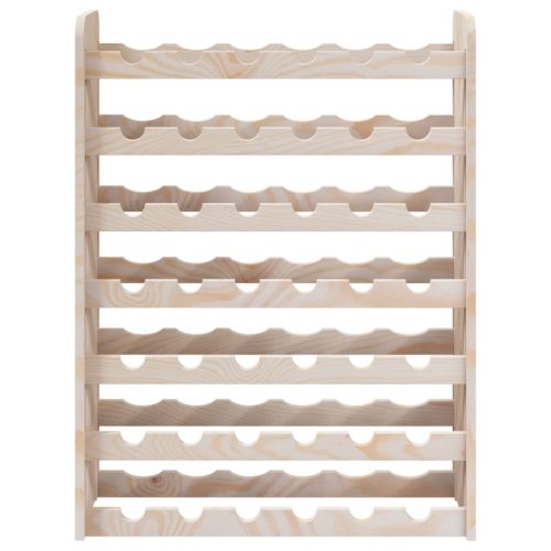  tömör fenyőfa bortartó állvány 67,5 x 25 x 87 cm