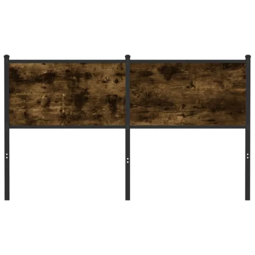  füstös tölgy színű szerelt fa és acél csere fejtámla 140 cm