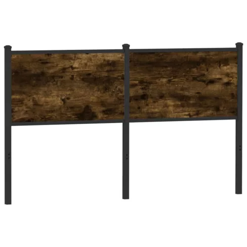  füstös tölgy színű szerelt fa és acél csere fejtámla 140 cm