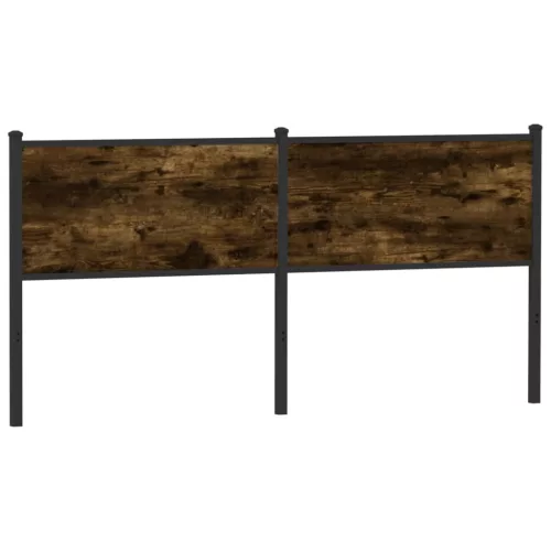  füstös tölgy színű szerelt fa és acél csere fejtámla 180 cm