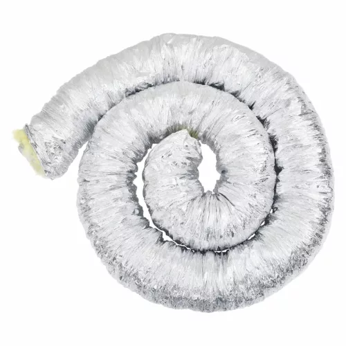  szigetelt alumínium szellőzőcső 6 m Ø12,5 cm